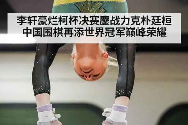 李轩豪烂柯杯决赛鏖战力克朴廷桓 中国围棋再添世界冠军巅峰荣耀